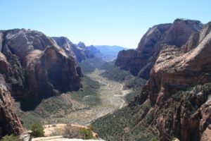 View from Angel’s Landing, Zion National Park